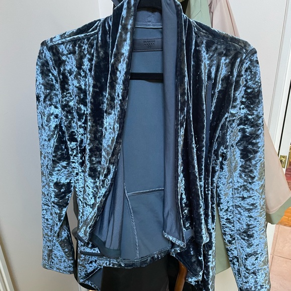 Blank NYC Jackets & Coats Velvet Blank Nyc Jacket Size Xs Poshmark